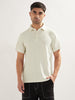 Matrix Poly Textured Polo T-Shirt