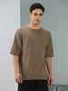 Ottoman Textured Relaxed Fit Tee