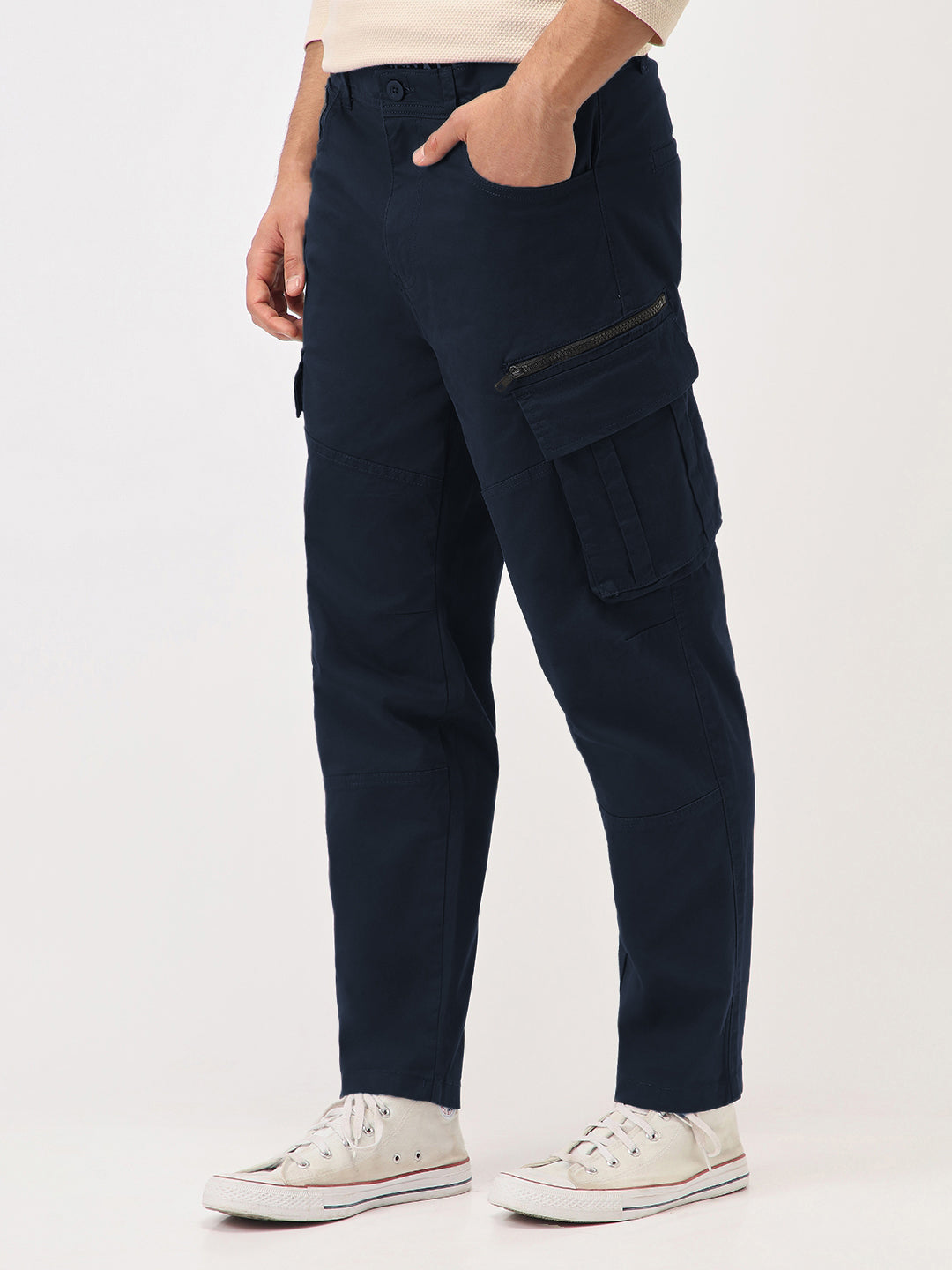 Zipper Utility Cargo Pants