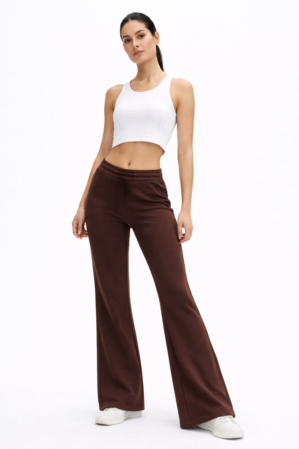 Flared Terry Pants