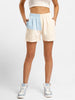 Colorblocked Women Shorts