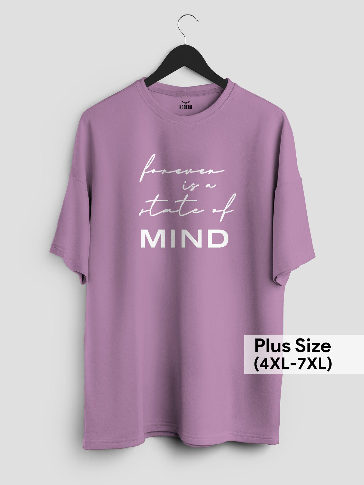 Forever- State of Mind Oversized Plussized T-Shirt