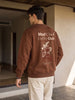 Mad Cool Coffee Club Oversized  Sweatshirt