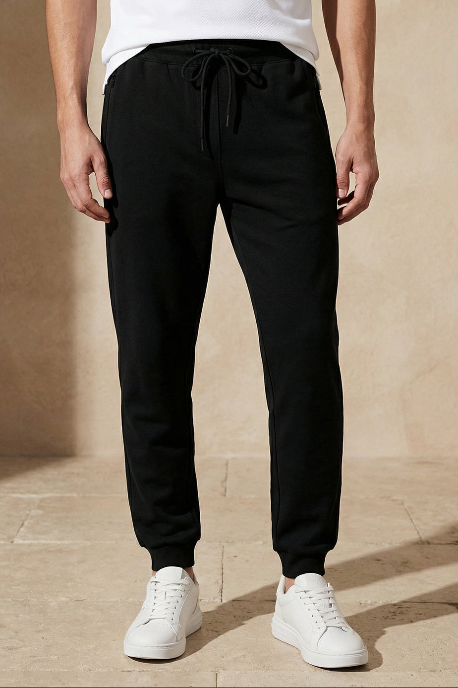Zip-Pocket Joggers