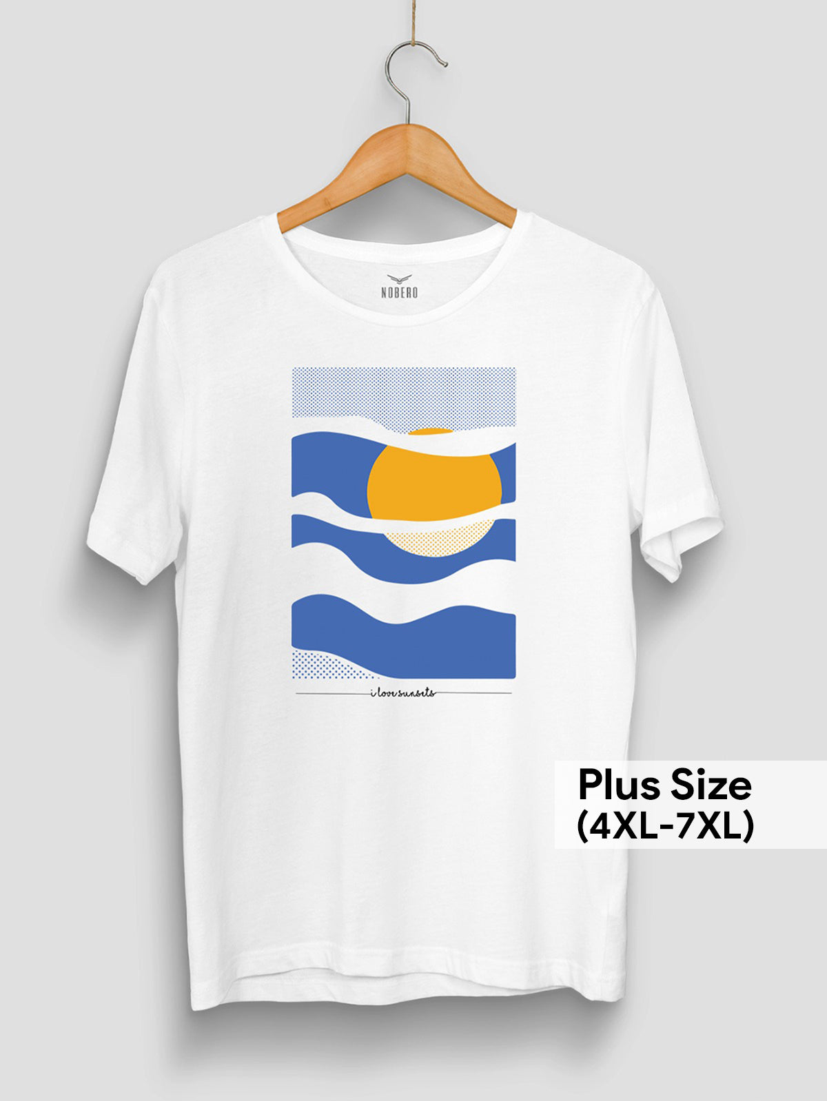 Love Sunsets Plus Size Regular Fit T-Shirt