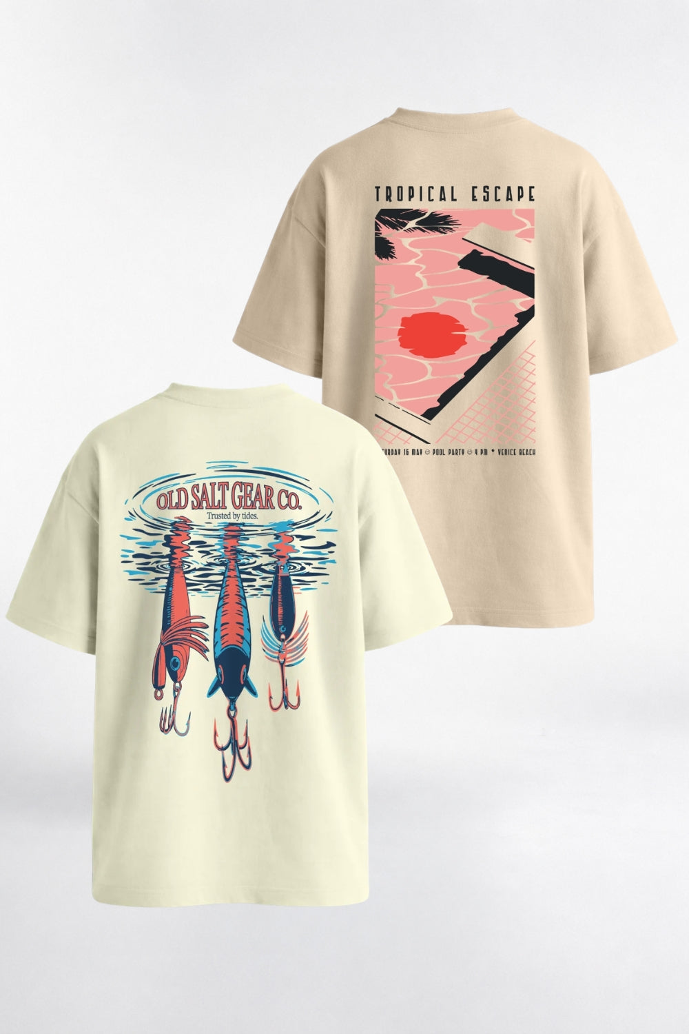 Oversized Tees - 2-Pack