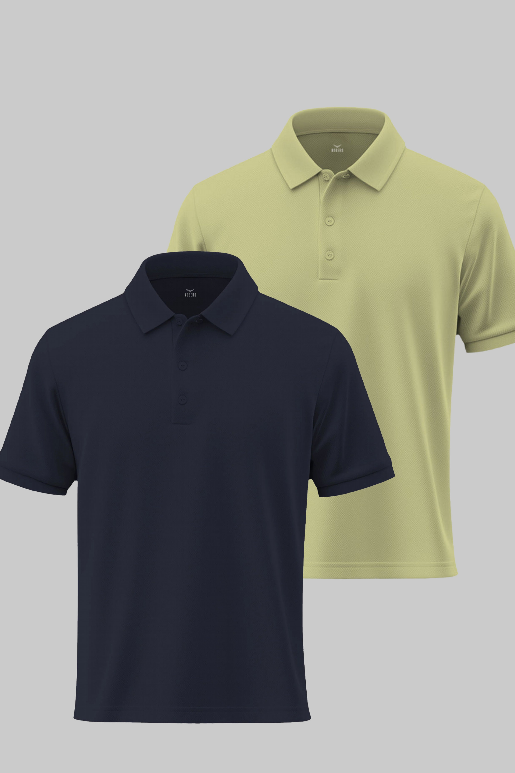 Nobero Classic Polo T-Shirt Pack of 2