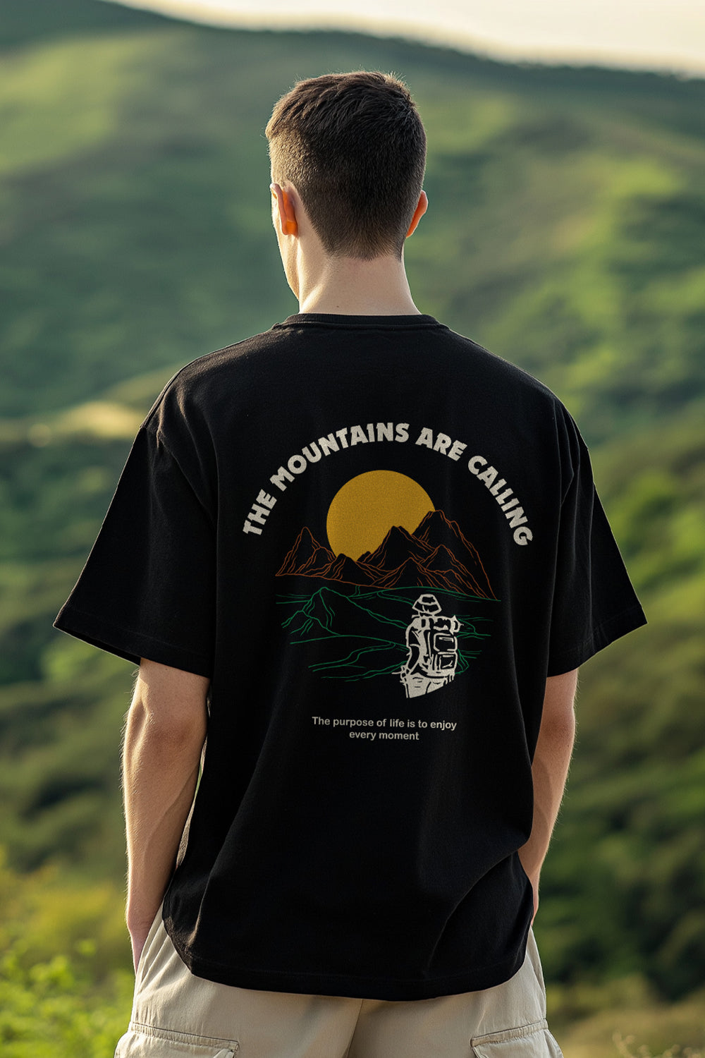 Mountains are Calling Oversized T-Shirt