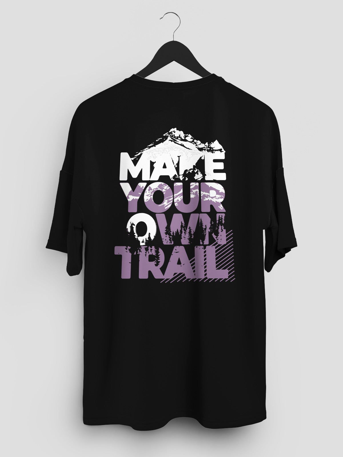Make your Own Trail Oversized T-Shirt