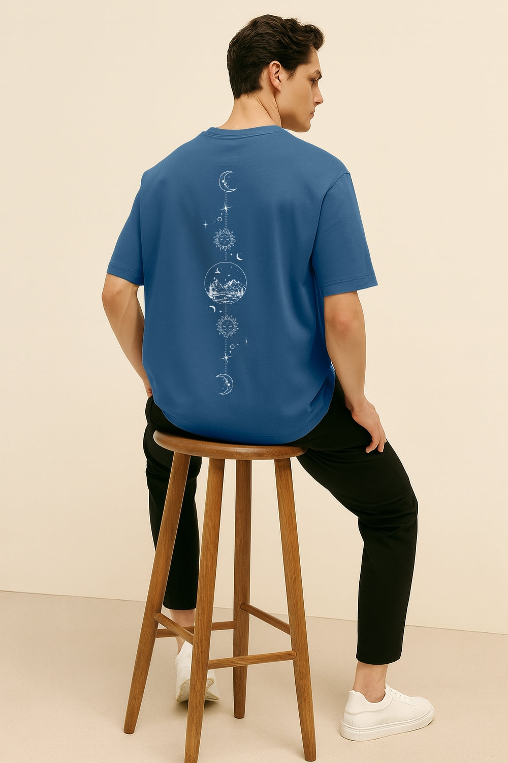 Lunar Echo Oversized T-Shirt