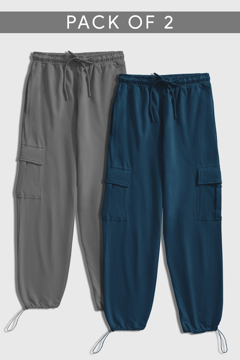 2-Pack Oversized Cargo Joggers