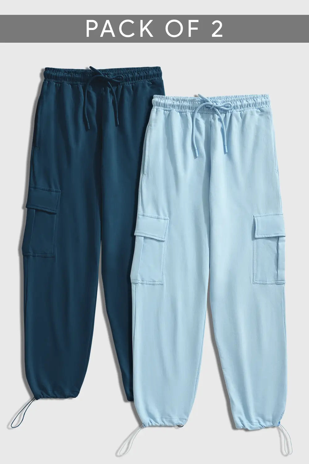 2-Pack Oversized Cargo Joggers