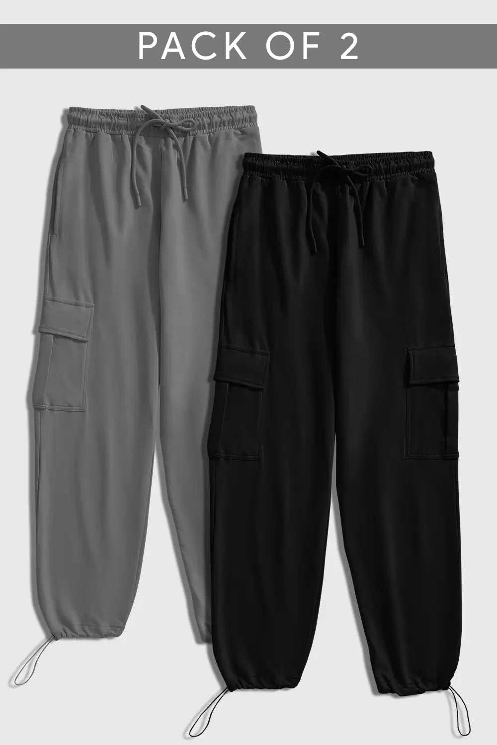 2-Pack Oversized Cargo Joggers