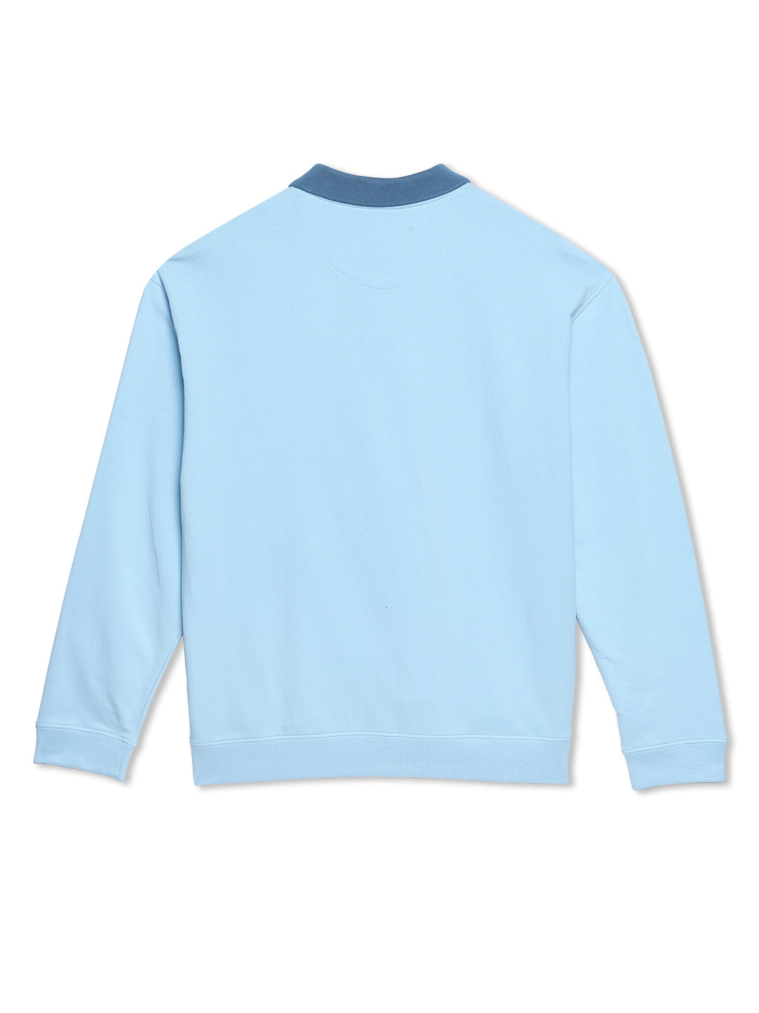 Quarter Zip Full Sleeve Polo T-Shirt