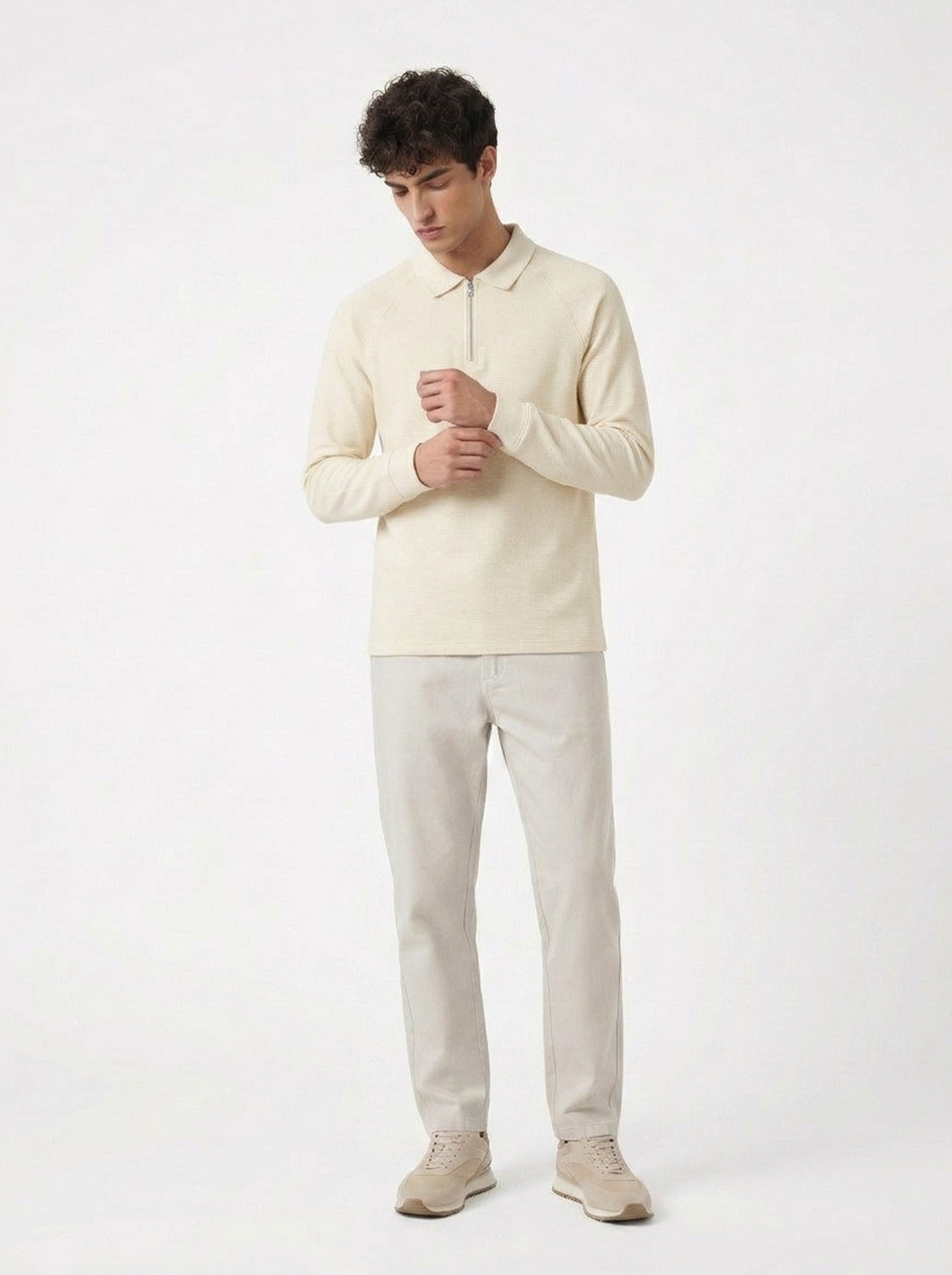 Ridge Zip Polo T-Shirt
