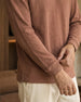 Popcorn Textured Full Sleeve Polo T-Shirt