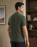 Cascade Zip Textured Polo T-Shirt