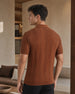 Oxford Textured Polo T-Shirt