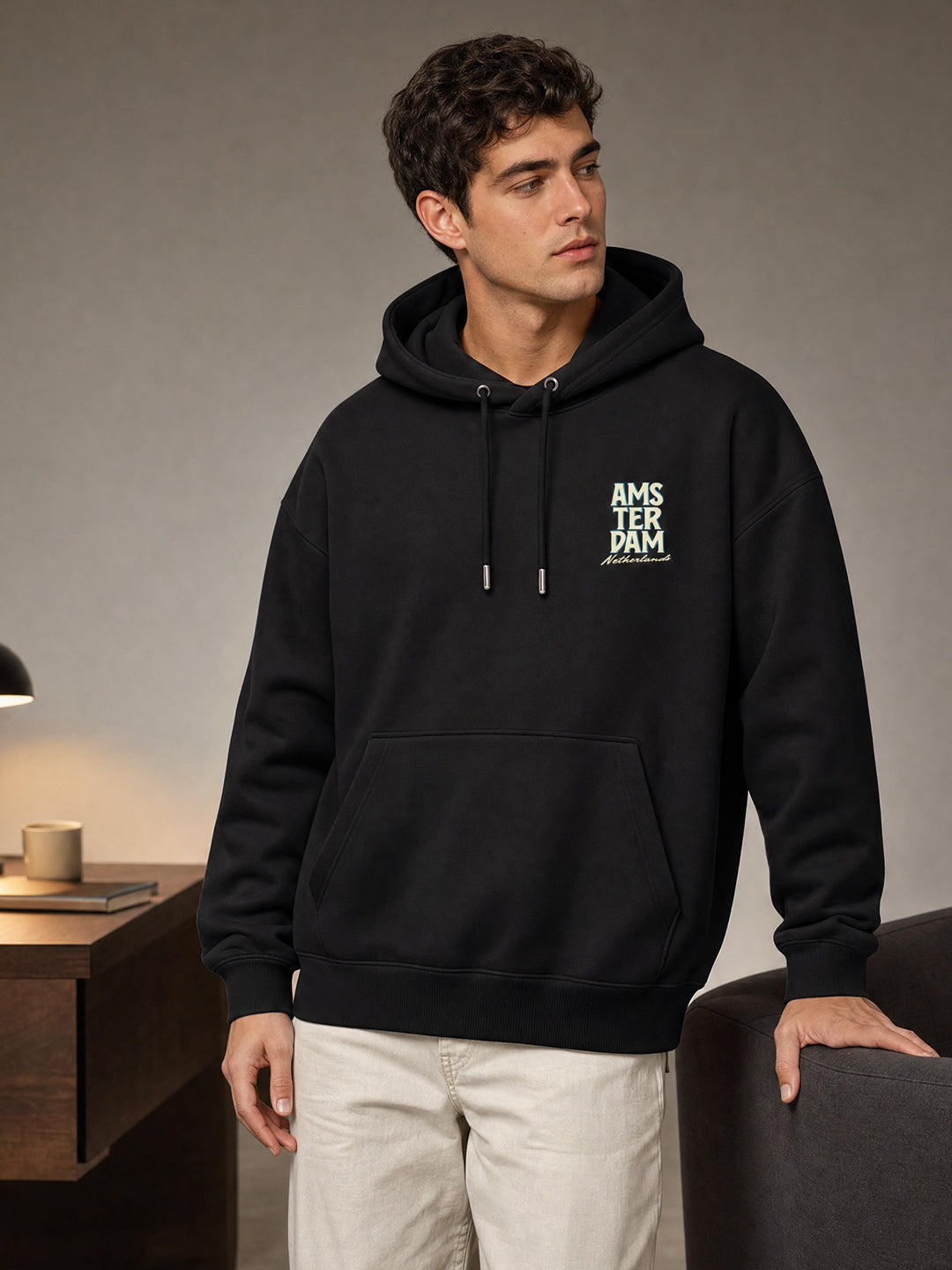 Amsterdam Heavy Fleece Oversized Hoodie