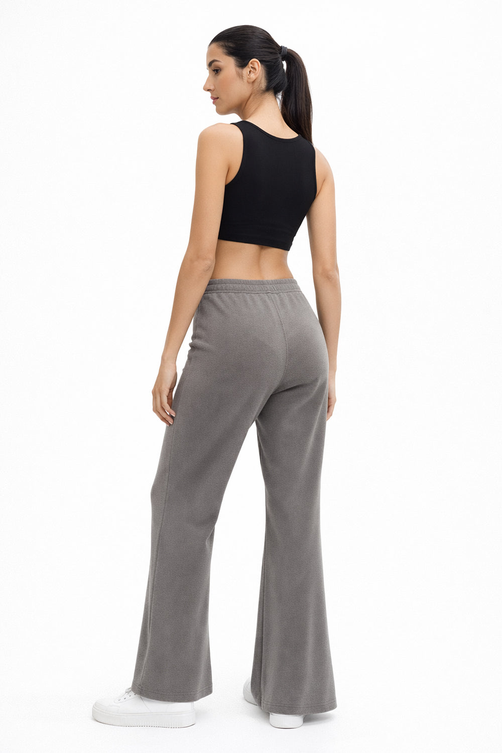 Flared Terry Pants
