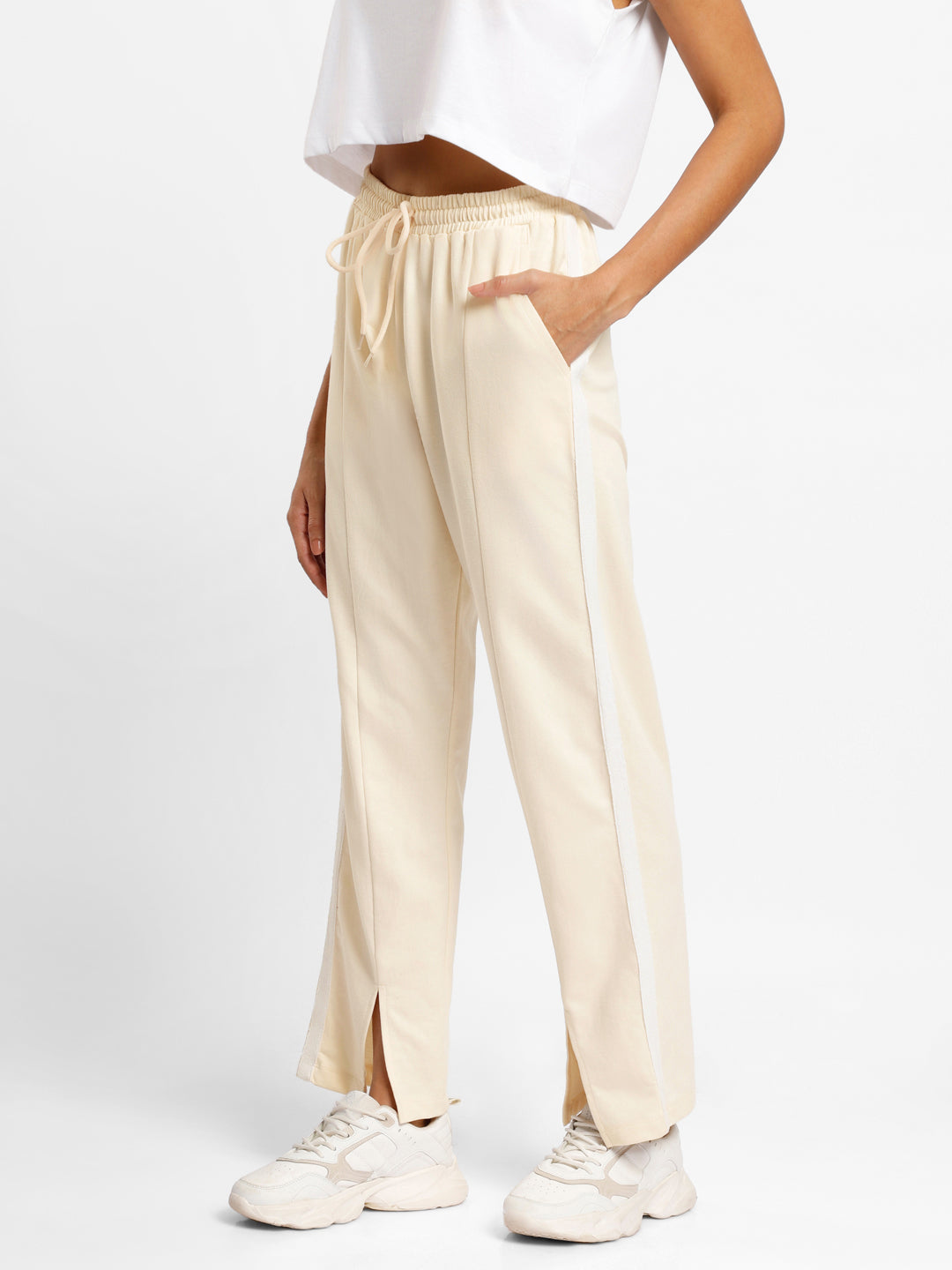 Pastel Slit Open Joggers
