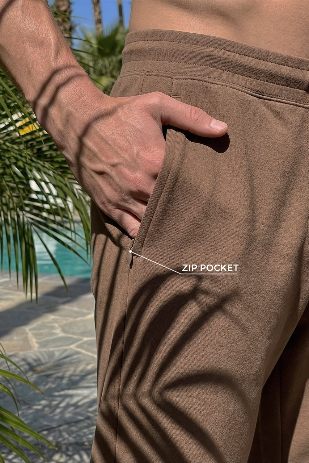 Zip-Pocket Joggers