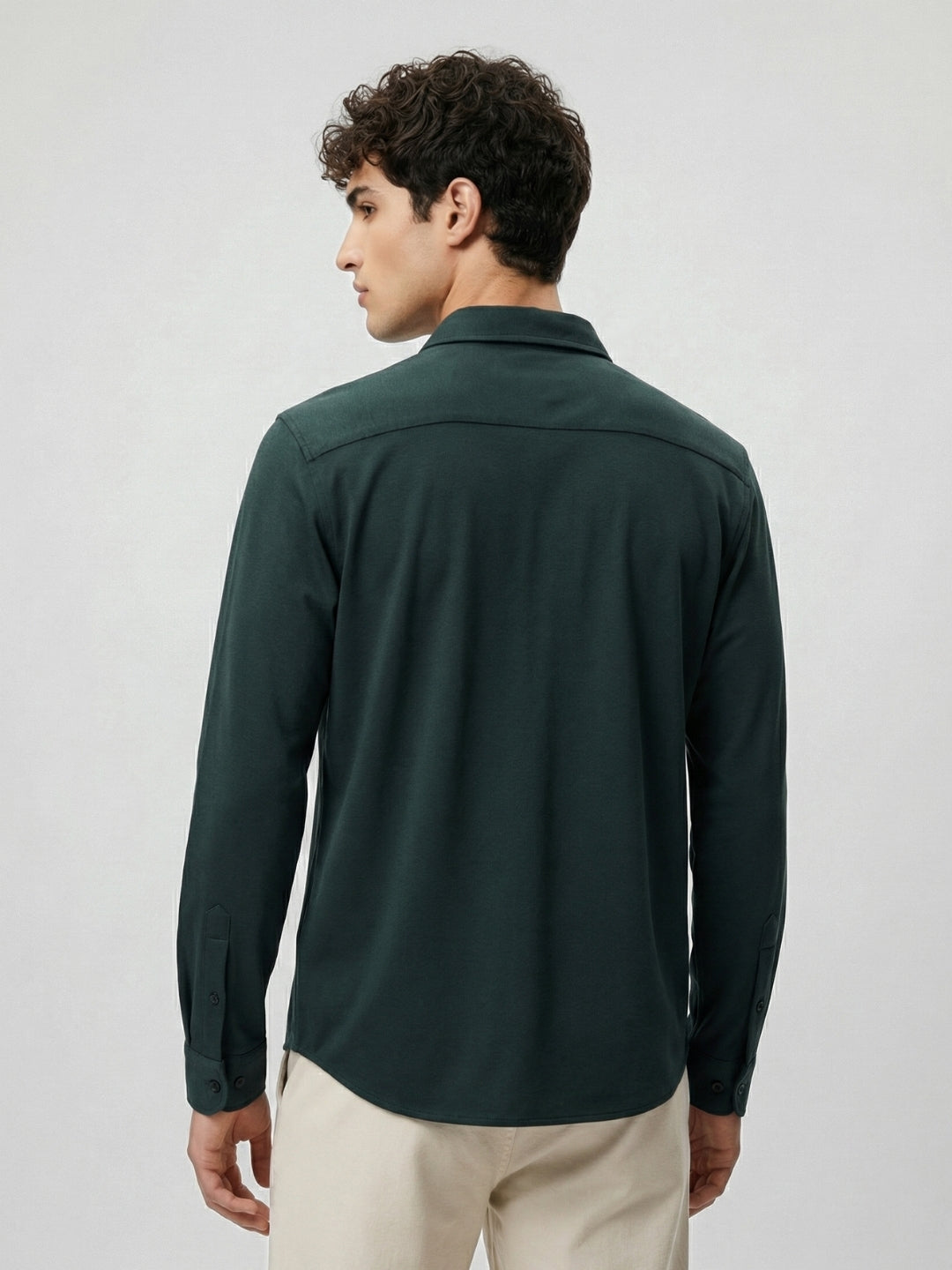 Full Sleeves Knitted Shirt