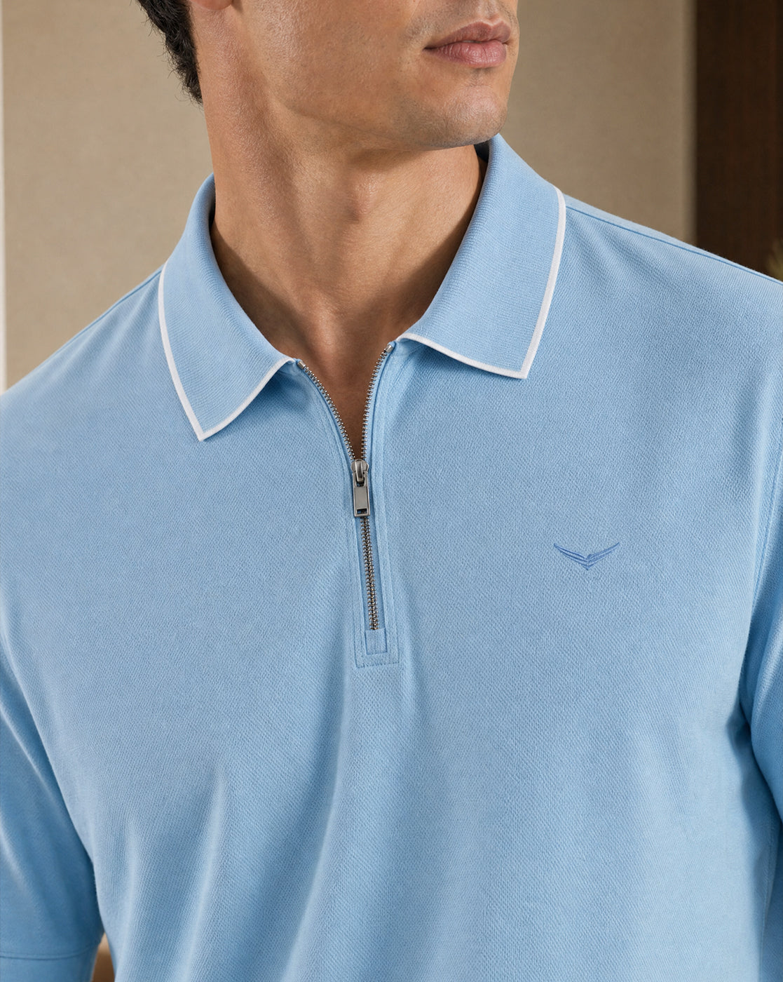 EdgeLine Zip Polo T-Shirt