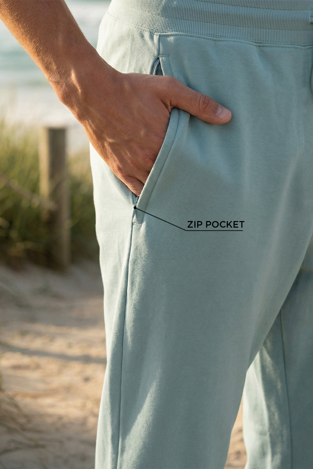 Zip-Pocket Joggers