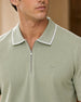 EdgeLine Zip Polo T-Shirt
