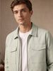 Cotton Twill Utility Jacket