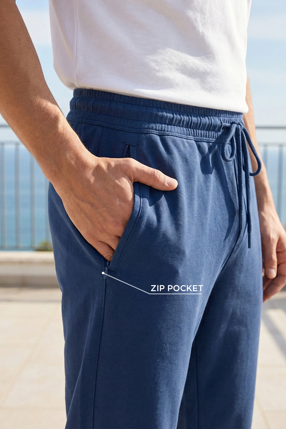 Zip-Pocket Joggers