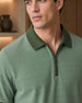 Coastline Zip Polo T-Shirt