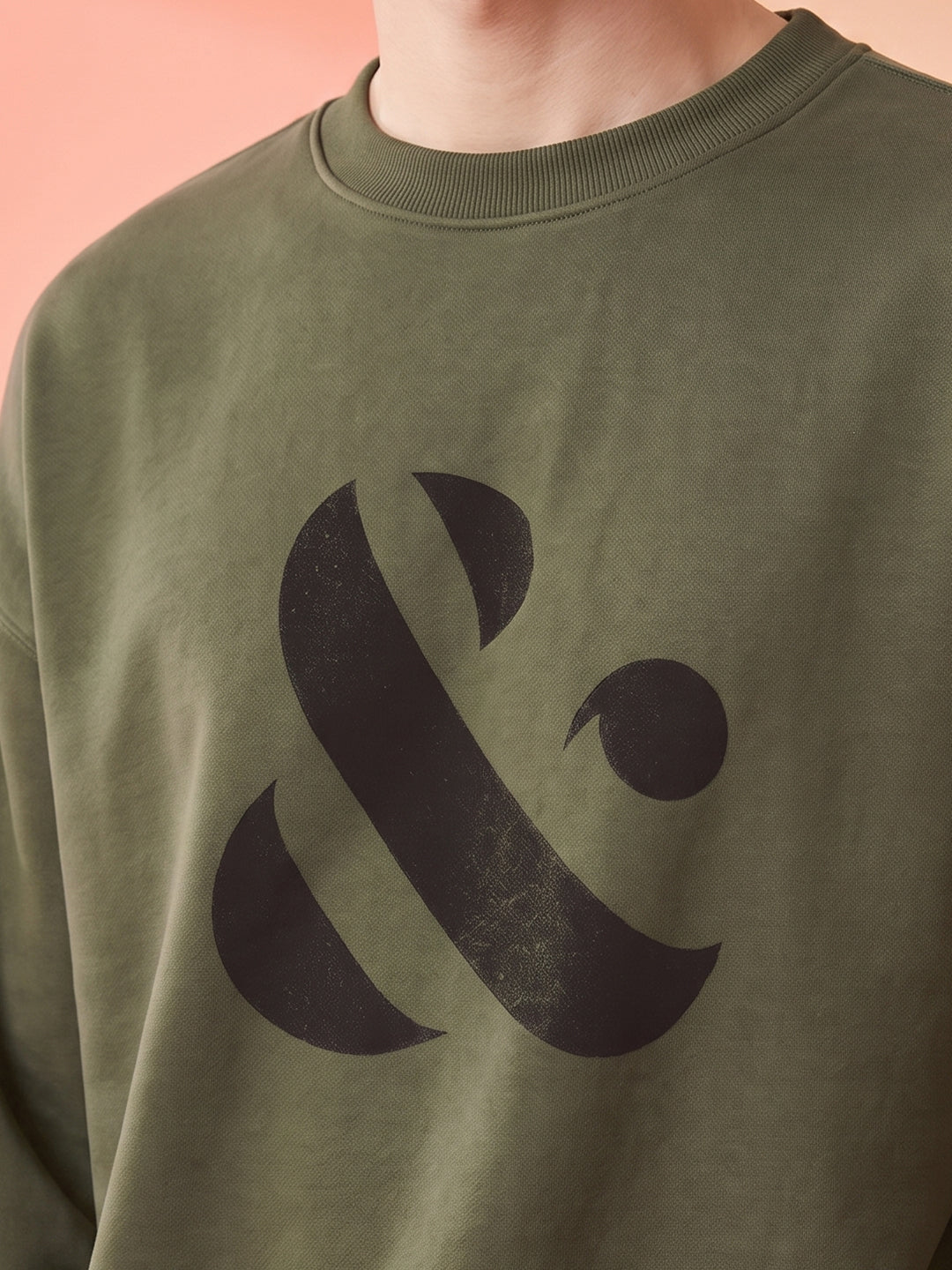 And Life Goes On Oversized  Sweatshirt
