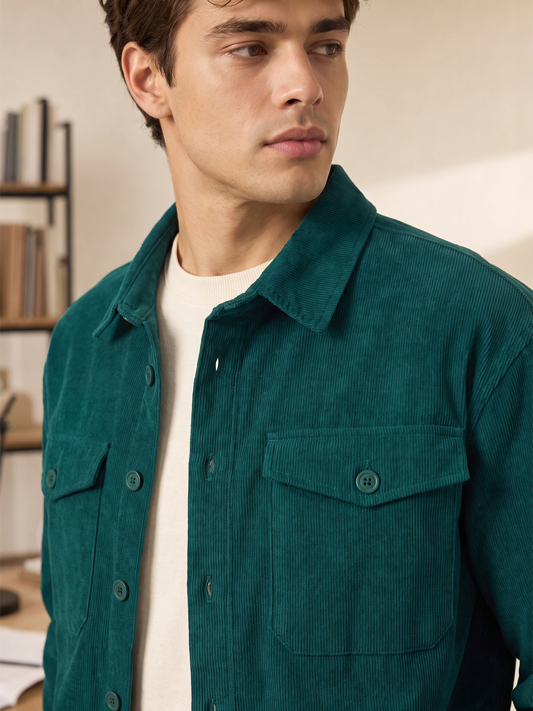 Men’s Relaxed Fit Corduroy Jacket