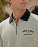 Zip Terry Polo T-Shirt