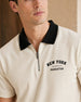 Zip Terry Polo T-Shirt