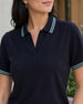 Johnny Collar Women Polo T-shirt