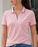 Johnny Collar Women Polo T-shirt