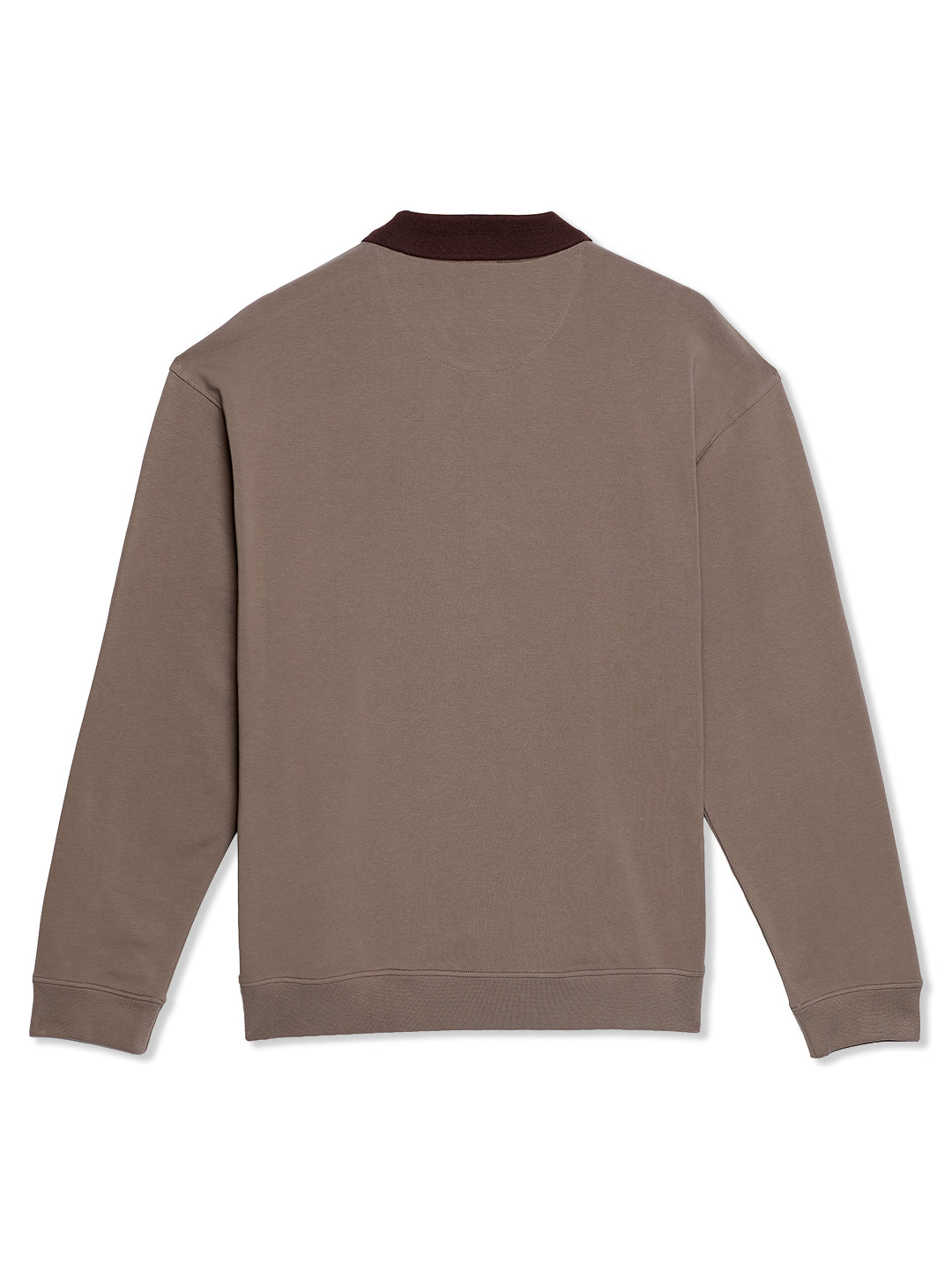 Quarter Zip Full Sleeve Polo T-Shirt