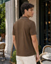 Zip Collar Polo T-Shirt