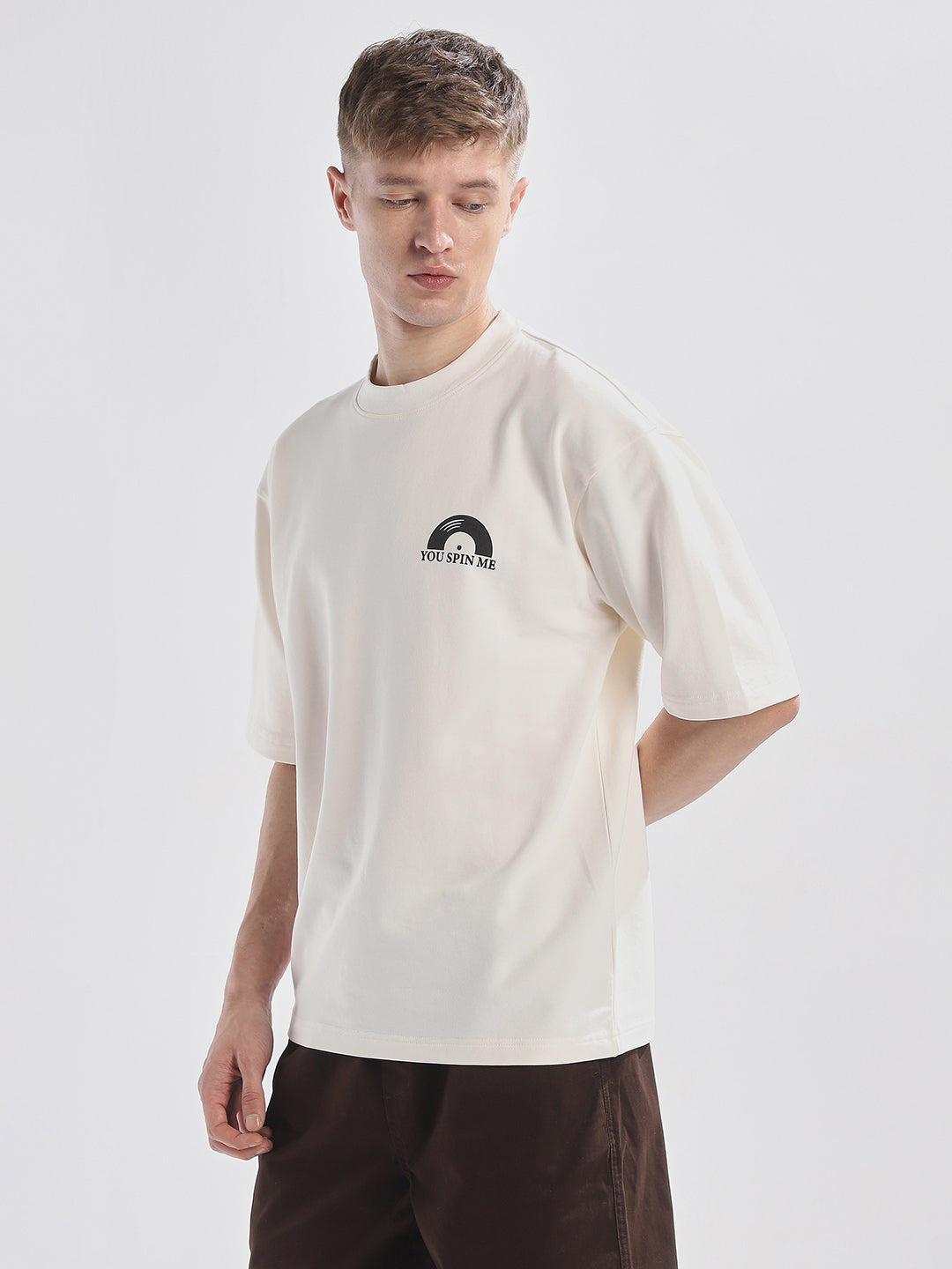 Vinyl Echo Oversized T-Shirt
