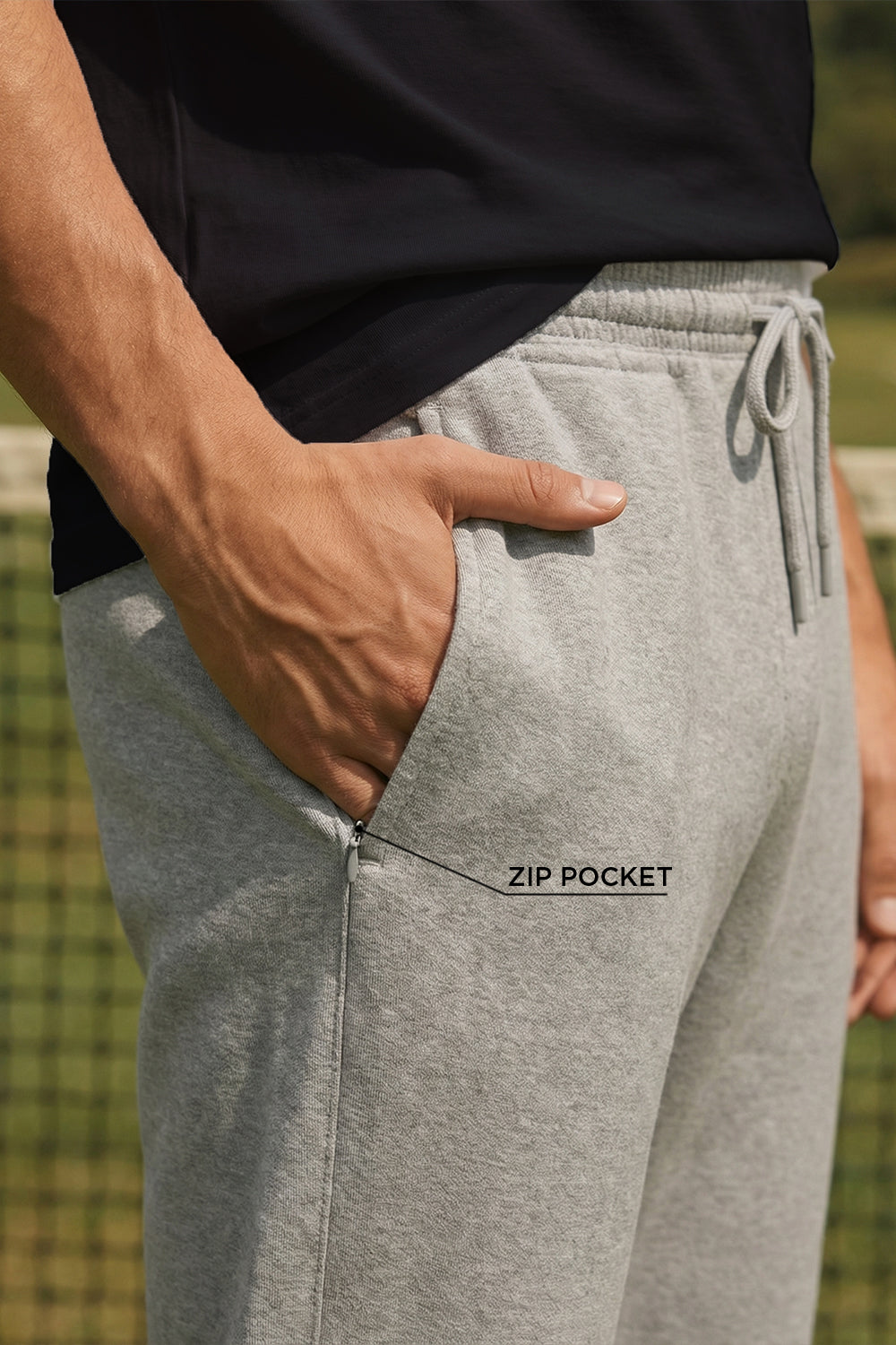 Zip-Pocket Joggers
