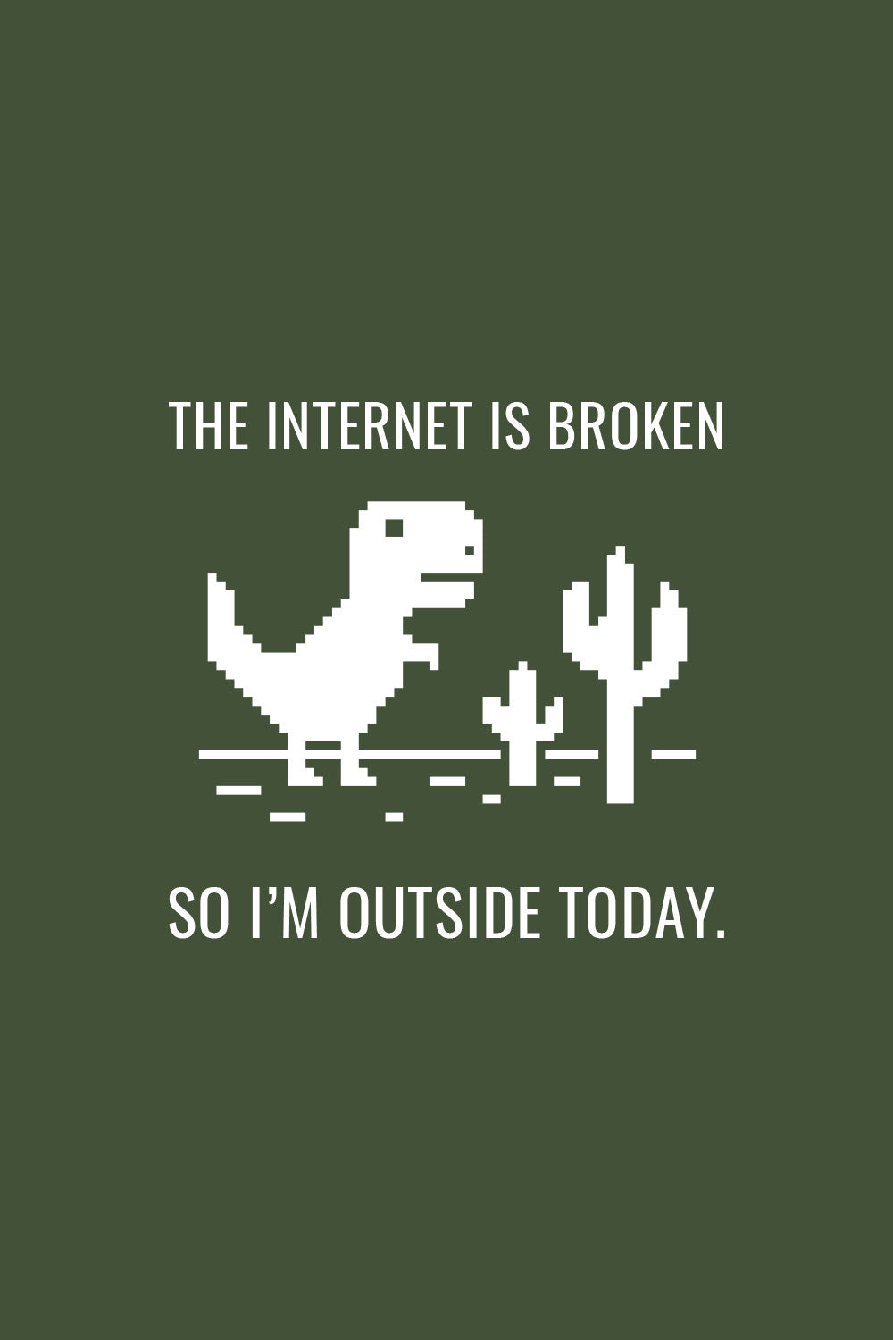 Broken Internet Oversized T-Shirt