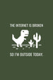 Broken Internet Oversized T-Shirt