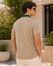 Zipper Collar Polo T-Shirt