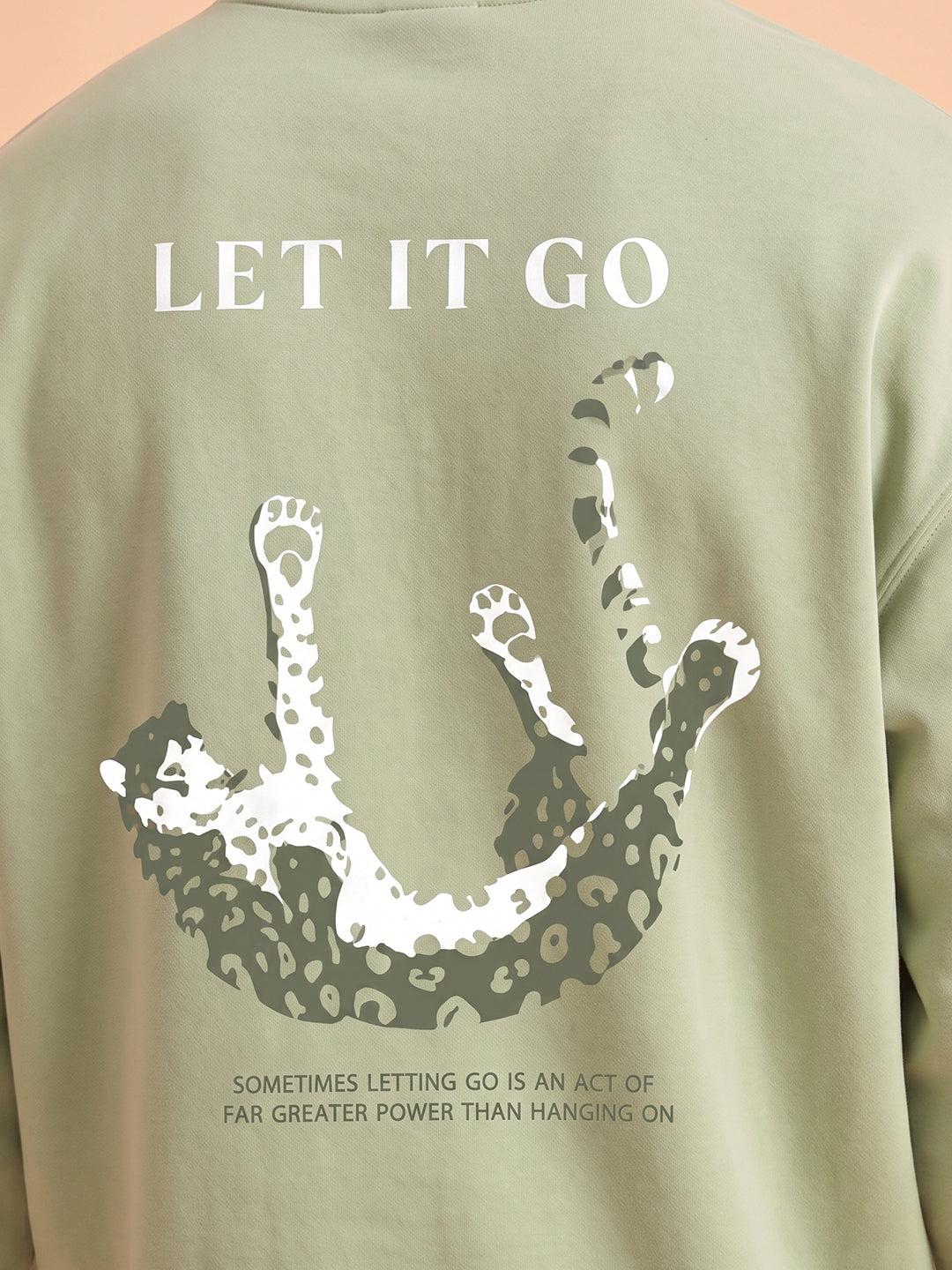 Let it Go Oversized  Sweatshirt