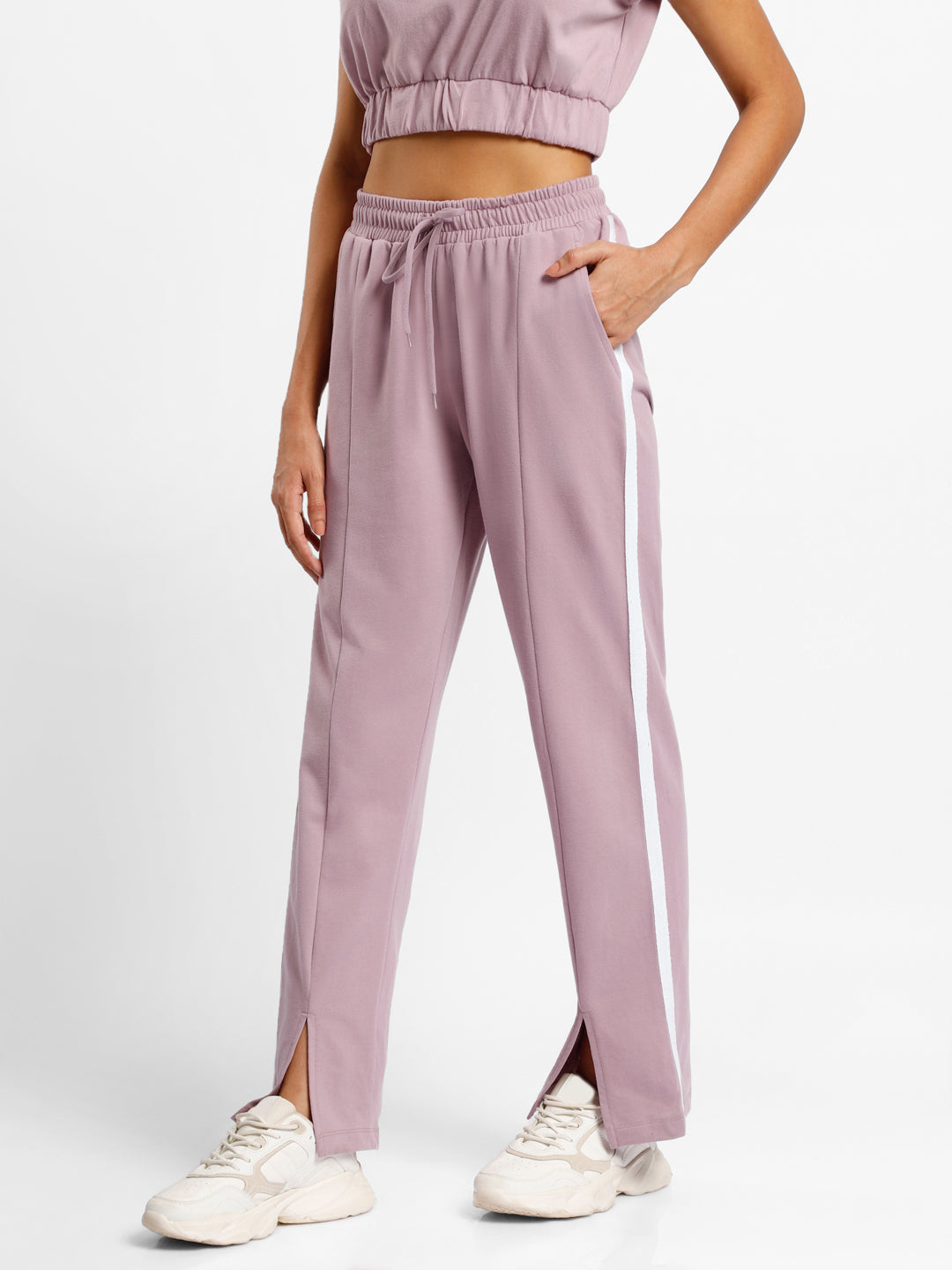 Pastel Slit Open Joggers