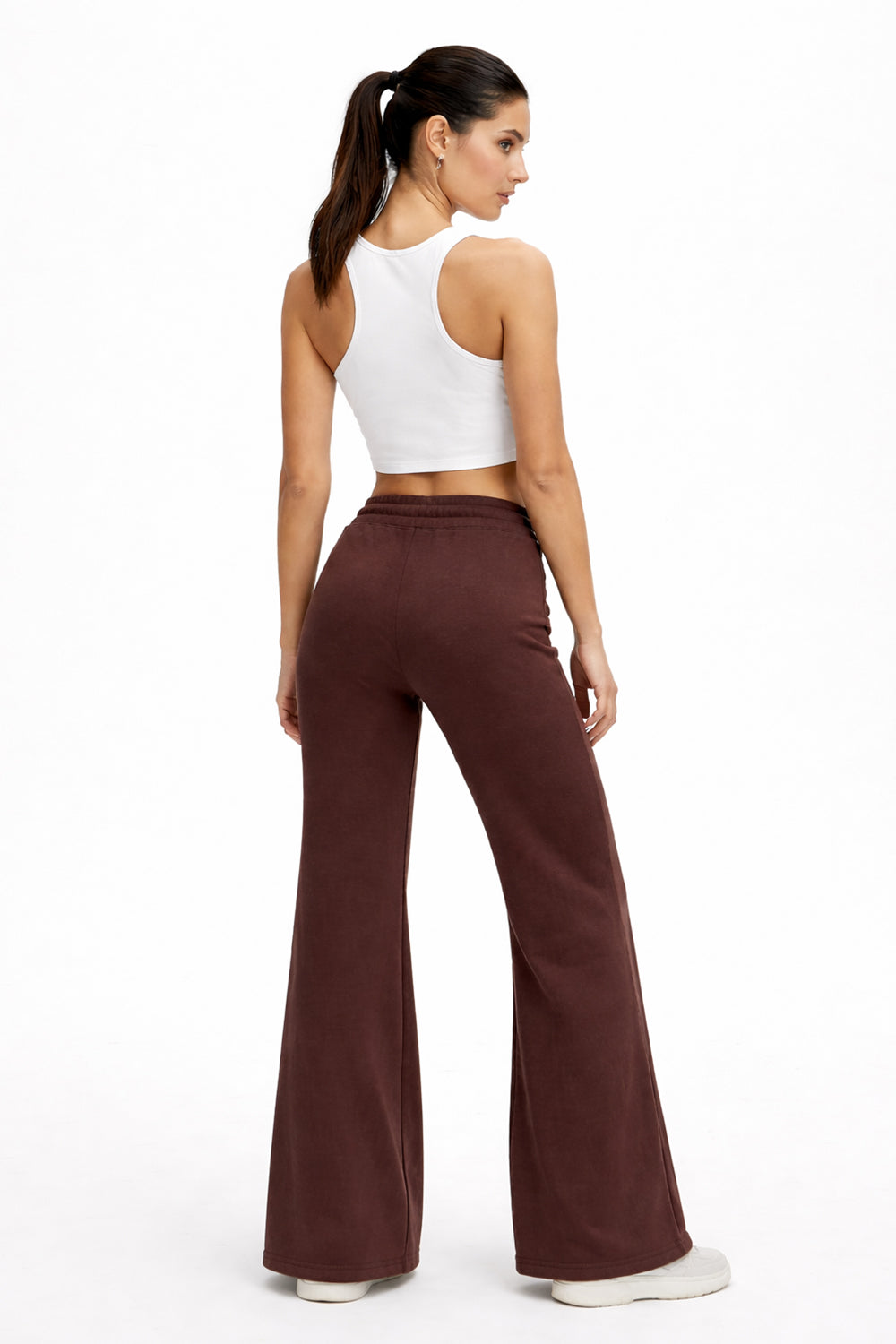 Flared Terry Pants
