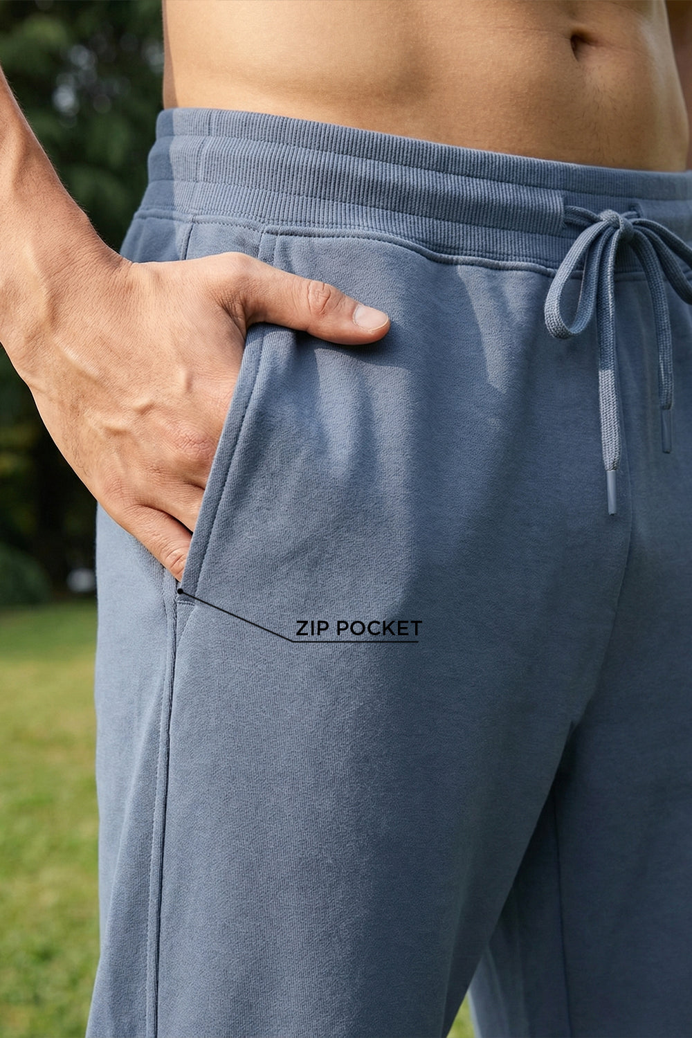Zip-Pocket Joggers